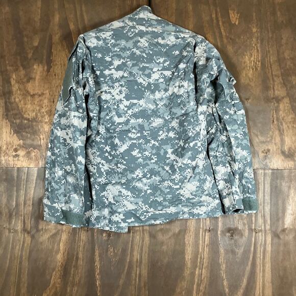 Military Army Combat Unisex Coat Green Camouflage Uniform Digicam XS Regular - Picture 10 of 13